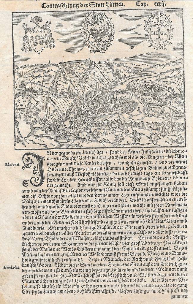 Sebastian Münster: Cosmographia (deutschsprachige Ausgabe von 1574)