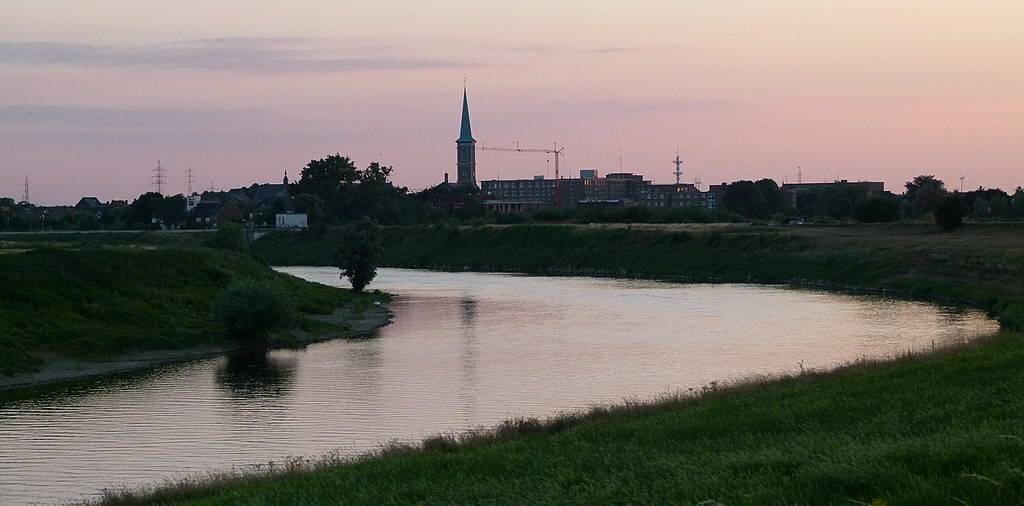River Meuse near Maaseik, Belgium